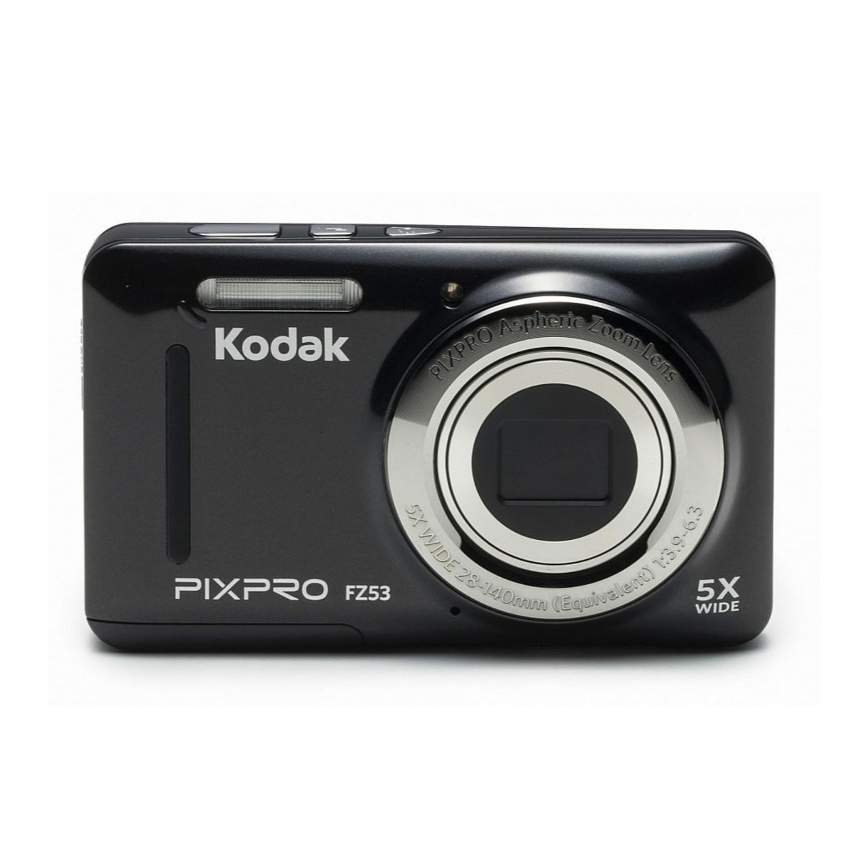 Kodak PIXPRO Friendly Zoom FZ53 Digital Camera (Black) with Portable Camera Case