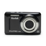 Kodak PIXPRO Friendly Zoom FZ53 Digital Camera (Black) with Portable Camera Case
