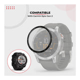 Focus 9H 47mm Tempered Glass Screen Protector Film for Garmin Epix Gen 2, 3-Pack (Open Box)