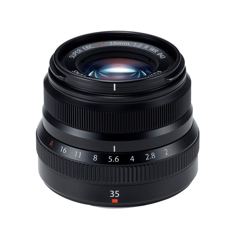 Fujifilm XF 35mm f/2 WR Lens (Black) with Battery and Accessories
