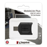 Kingston Canvas React Plus 128GB U3 V90 SDXC UHS-II SD Card and Kingston USB 3.2 SD Card Reader