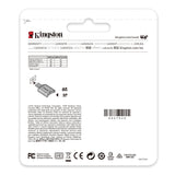 Kingston Canvas React Plus 128GB U3 V90 SDXC UHS-II SD Card and Kingston USB 3.2 SD Card Reader