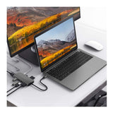 Targus HyperDrive Power 9-in-1 Universal USB-C Hub for MacBook and PC (Gray)
