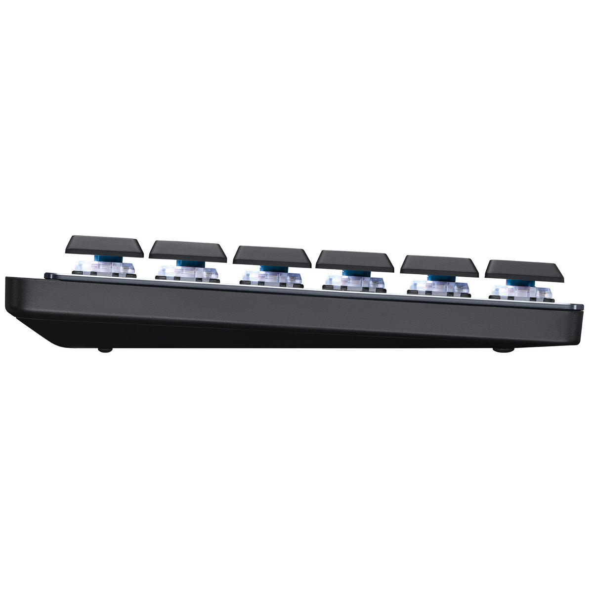 Logitech MX Mechanical Wireless Illuminated Keyboard (Clicky / Graphite) with 4-Port 3.0 USB Hub