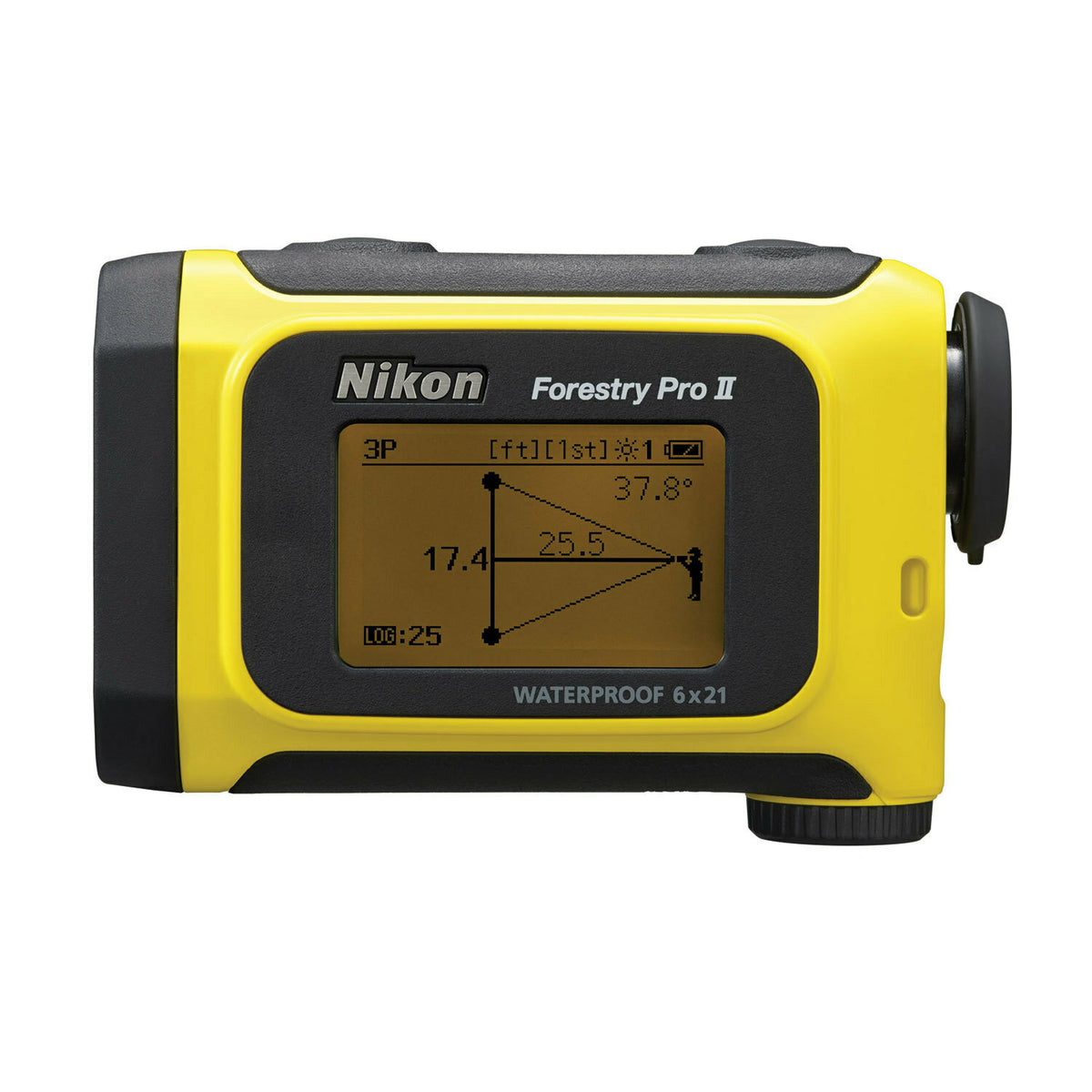 Nikon Forestry Pro II Laser Rangefinder/Hypsometer with Camo Retractable Tether Bundle