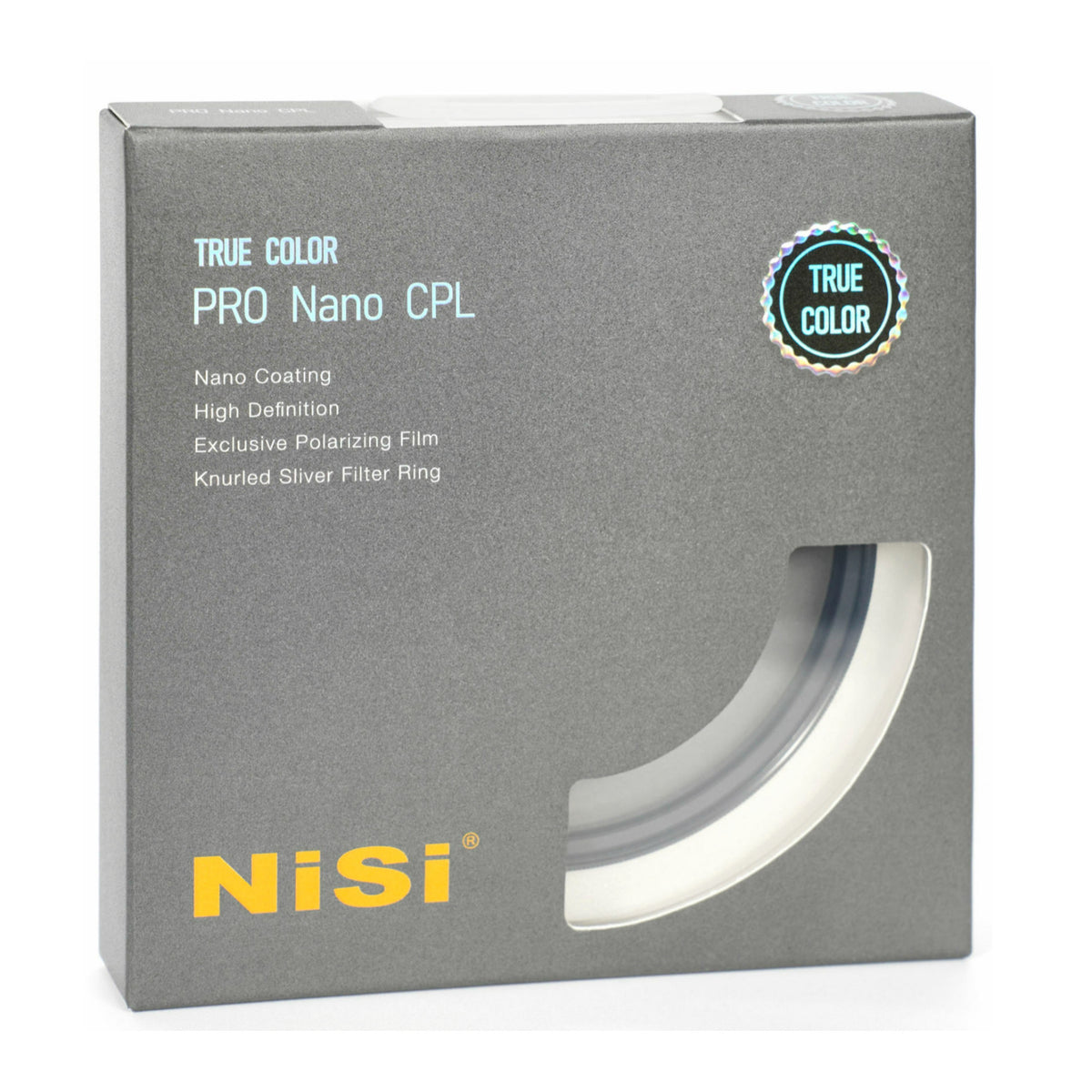 NiSi 72mm True Color Pro Nano CPL Circular Polarizing Filter