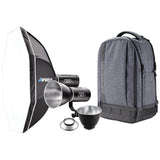 Westcott L60-B Bi-Color COB LED Video Light 2-Pack and Backpack Kit