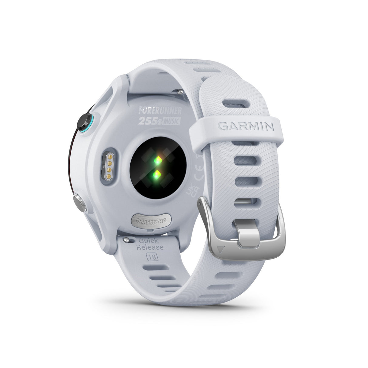 Garmin Forerunner 255S Music Running Watch (Whitestone)