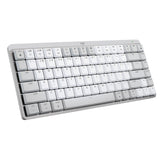Logitech MX Mechanical Mini for Mac Minimalist Wireless Illuminated Keyboard (Pale Gray)