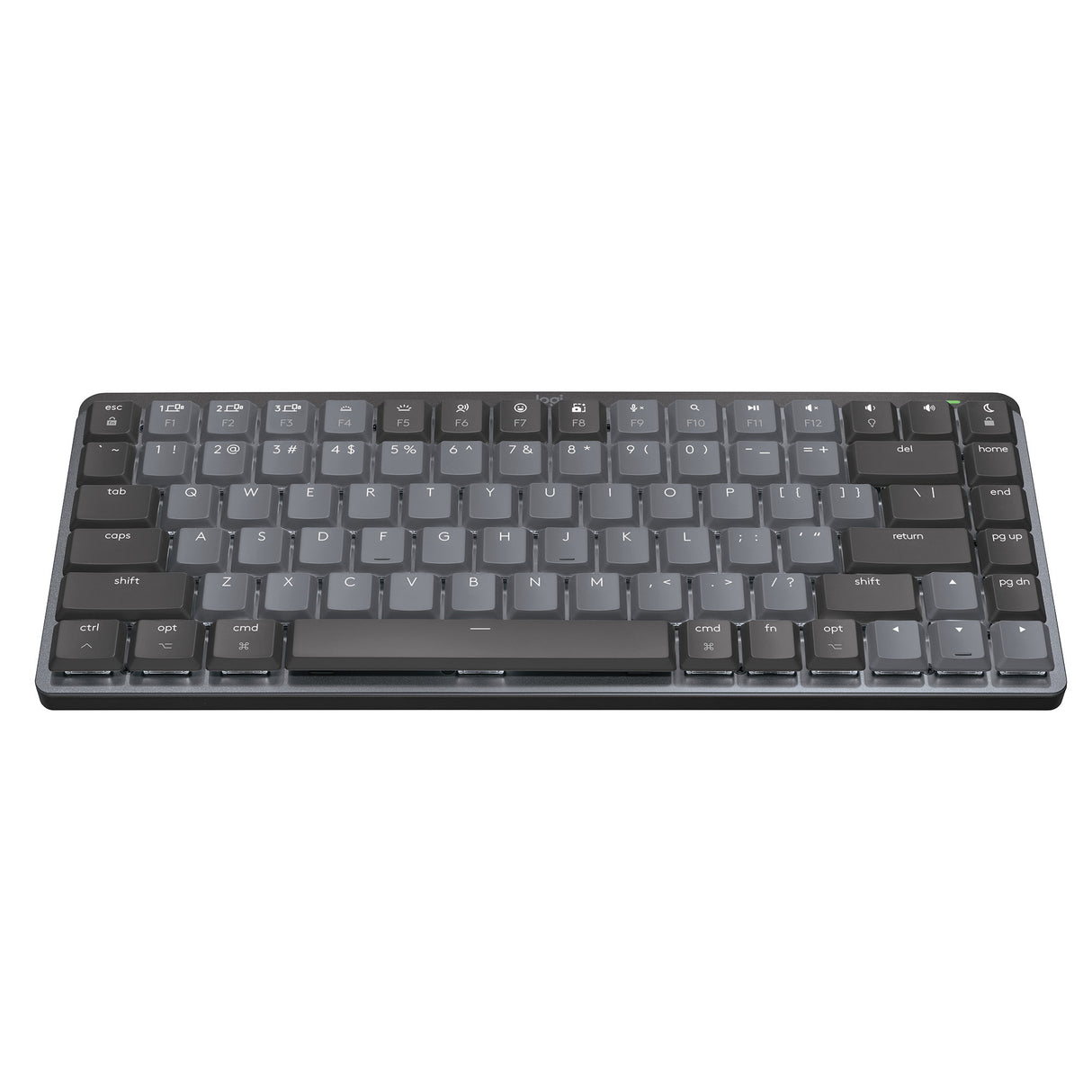 Logitech MX Mechanical Mini for Mac Minimalist Wireless Illuminated Keyboard (Space Gray)