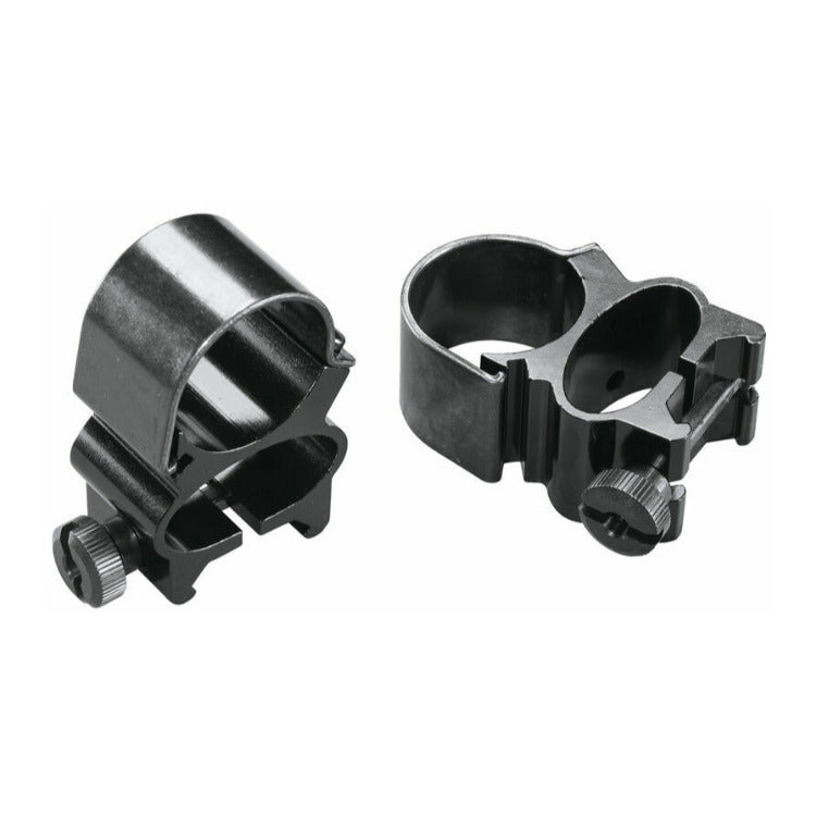 Weaver See-Thru Detachable Rings (1-Inch, Black)