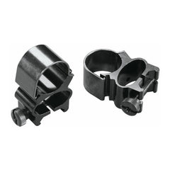 Weaver See-Thru Detachable Rings (1-Inch, Black)