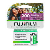 Fujifilm 200 Color Negative Film (35mm Roll Film, 36 Exposures)