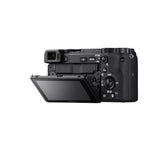 Sony Alpha a6400 Bundled with 16-50mm Lens, Corel Photo Software, Power Kit, 64GB SDXC Card, Car