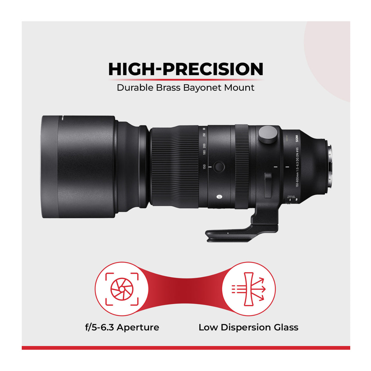 Sigma 150-600mm f/5-6.3 DG DN OS Sports Zoom Lens for Sony E with 1TB Hard Drive and 64GB SD Card