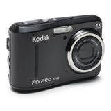 Kodak PIXPRO FZ43 Friendly Zoom Digital Camera (Black) Bundle