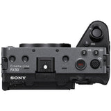 Sony Cinema Line FX30 Super 35 Camera with XLR Handle - Compact Cage-Free Design with 4K up to 120p