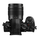Panasonic Lumix G95 Hybrid Mirrorless Camera with 12-60mm Lens and 64GB Canvas Memory Card Bundle