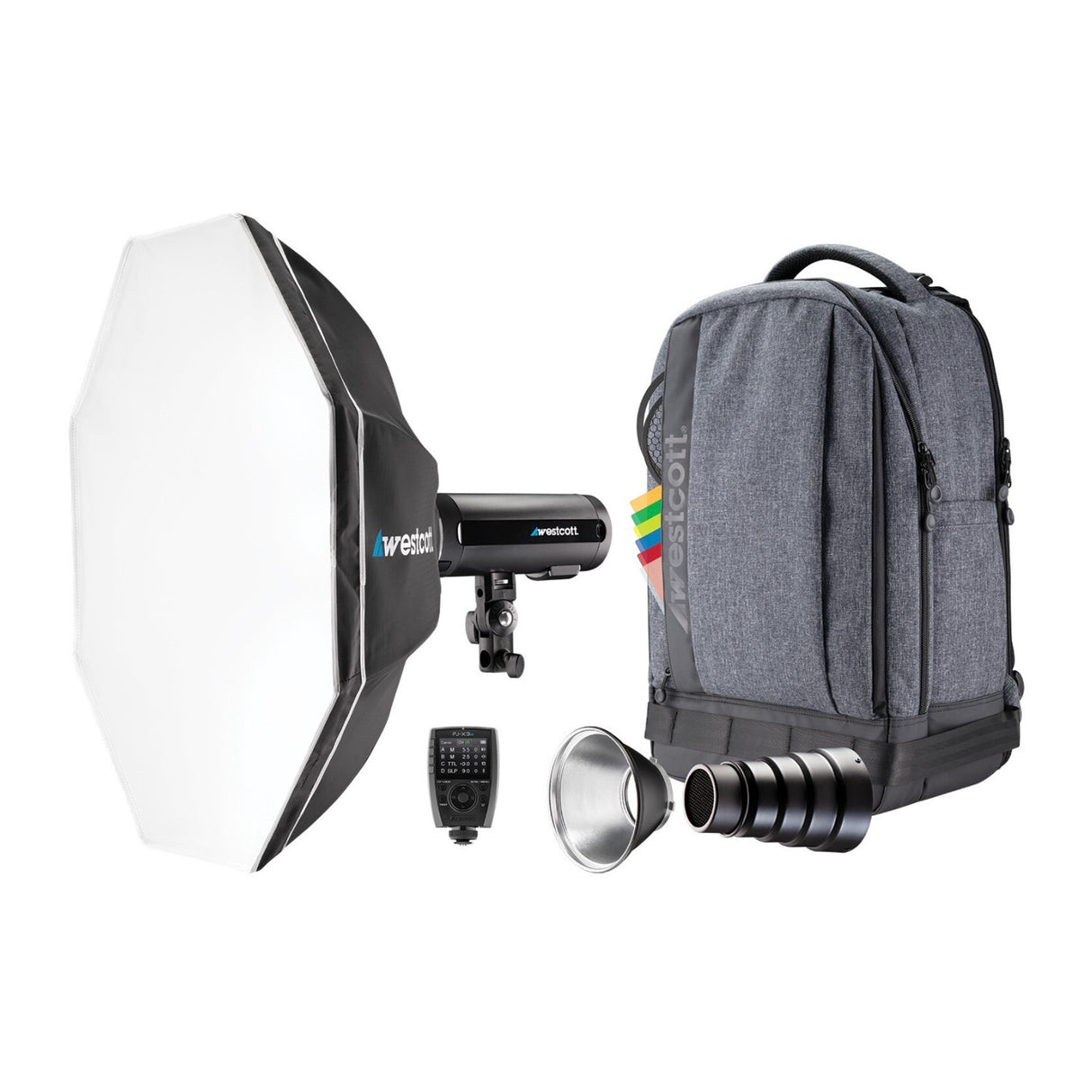 Westcott FJ200 Strobe 1-Light Backpack Kit with FJ-X3 S Wireless Trigger for Sony Cameras