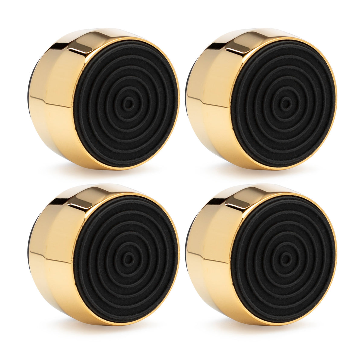 Sony SASW5 300W Wireless Subwoofer with Knox Gear Subwoofer Isolation Feet (4-pack, Black/Gold)