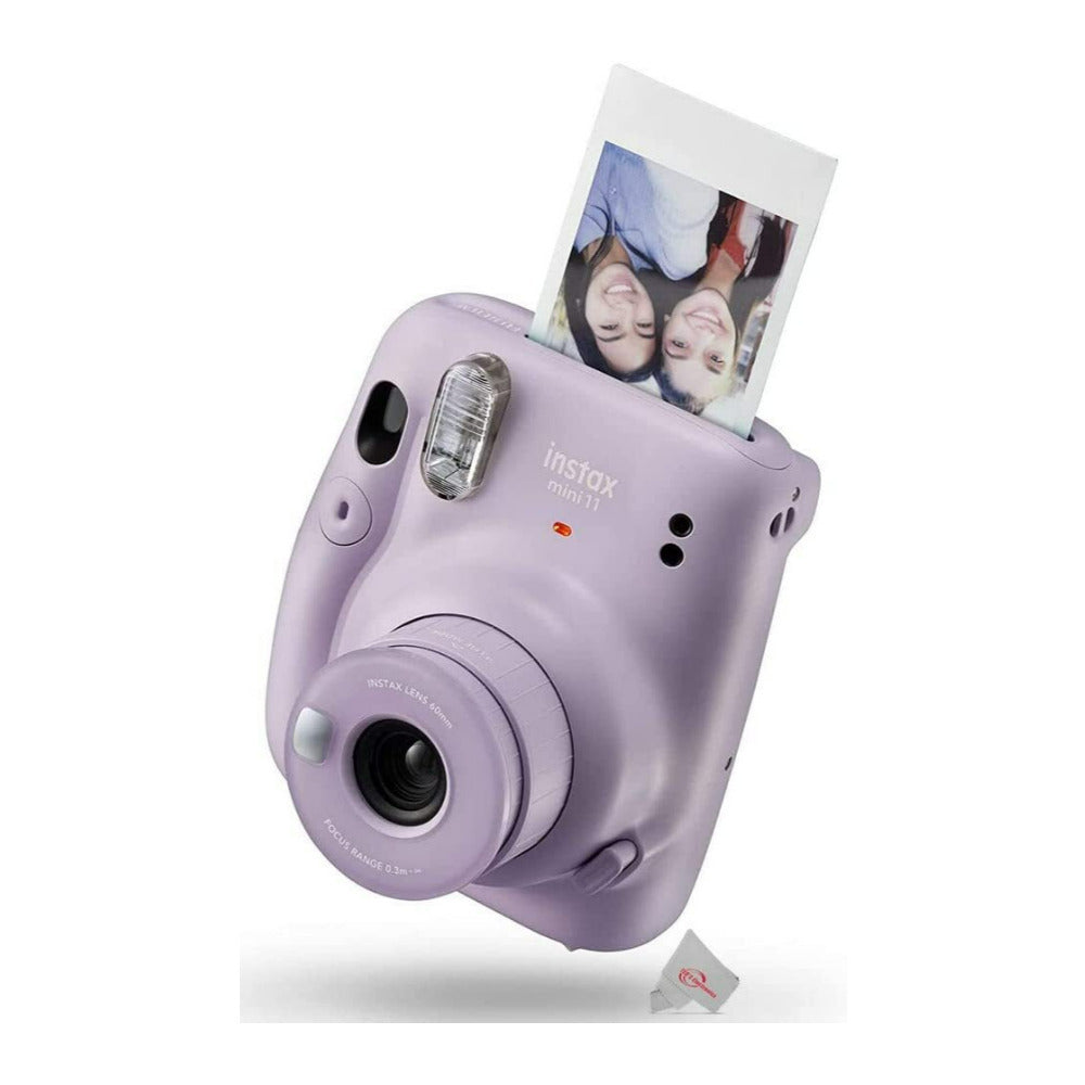 Fujifilm Instax Mini 11 Instant Film Holiday Camera Bundle (Lilac Purple)