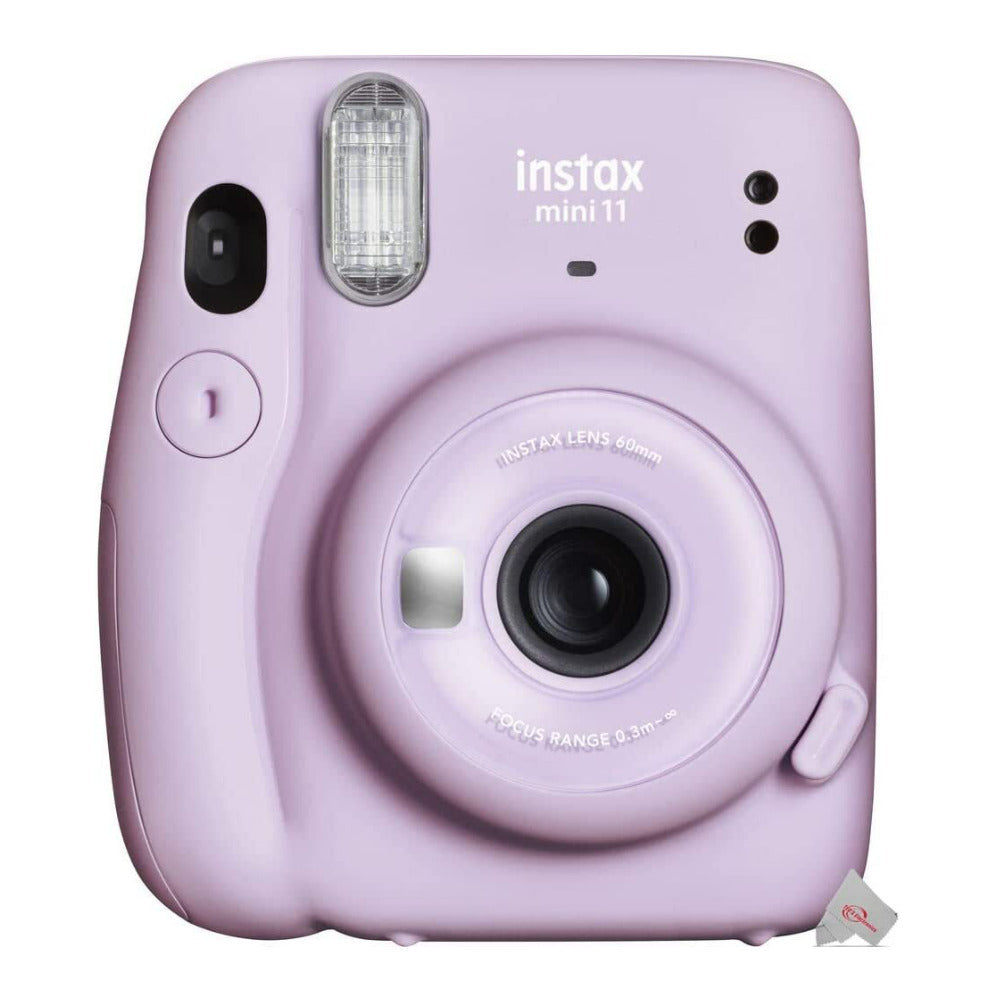 Fujifilm Instax Mini 11 Instant Film Holiday Camera Bundle (Lilac Purple)