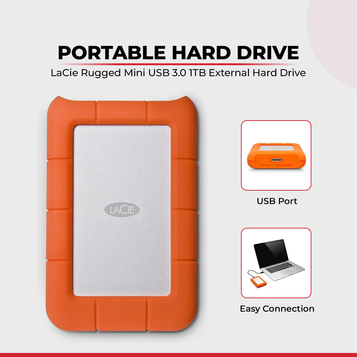 Sigma 28-70mm f/2.8 DG DN Contemporary Lens for Sony with Rugged Mini 1TB Bundle