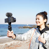 Sony Vlogger Shotgun Microphone with MI Shoe and 3.5mm Male-Female Audio Cable
