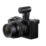 Sony Vlogger Shotgun Microphone with MI Shoe and 3.5mm Male-Female Audio Cable