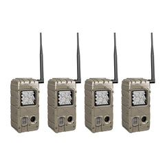 Cuddeback CuddeLink Power House IR 20MP Trail Camera (4-Pack)