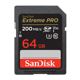 SanDisk 64GB Extreme PRO 200MB/s SDXC UHS-I Memory Card