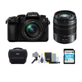 Panasonic Lumix G95 Hybrid Mirrorless Camera with 12-60mm Lens with Panasonic LUMIX 45-150mm Bundle