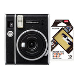 Fujifilm Instax Mini 40 Instant Camera with Fujifilm Instax Mini Contact Sheet Film