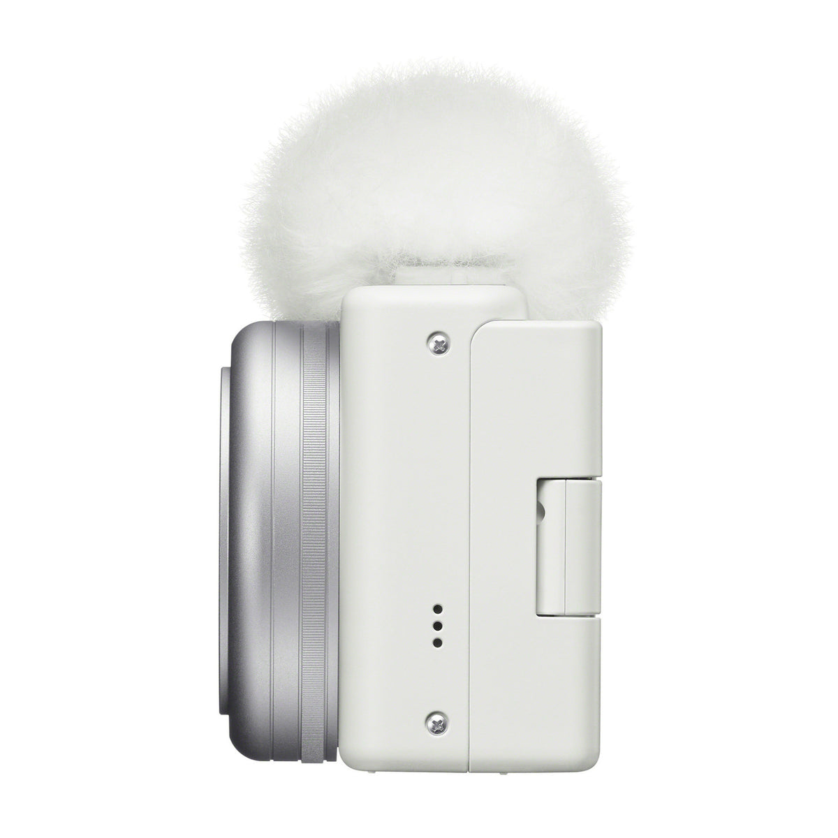 Sony ZV-1F Vlog Camera for Content Creators and Vloggers (White) (Open Box)