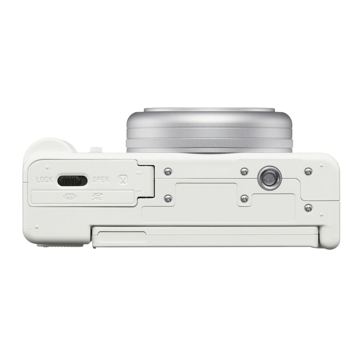 Sony ZV-1F Vlog Camera for Content Creators and Vloggers (White) (Open Box)