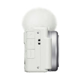 Sony ZV-1F Vlog Camera for Content Creators and Vloggers (White) (Open Box)