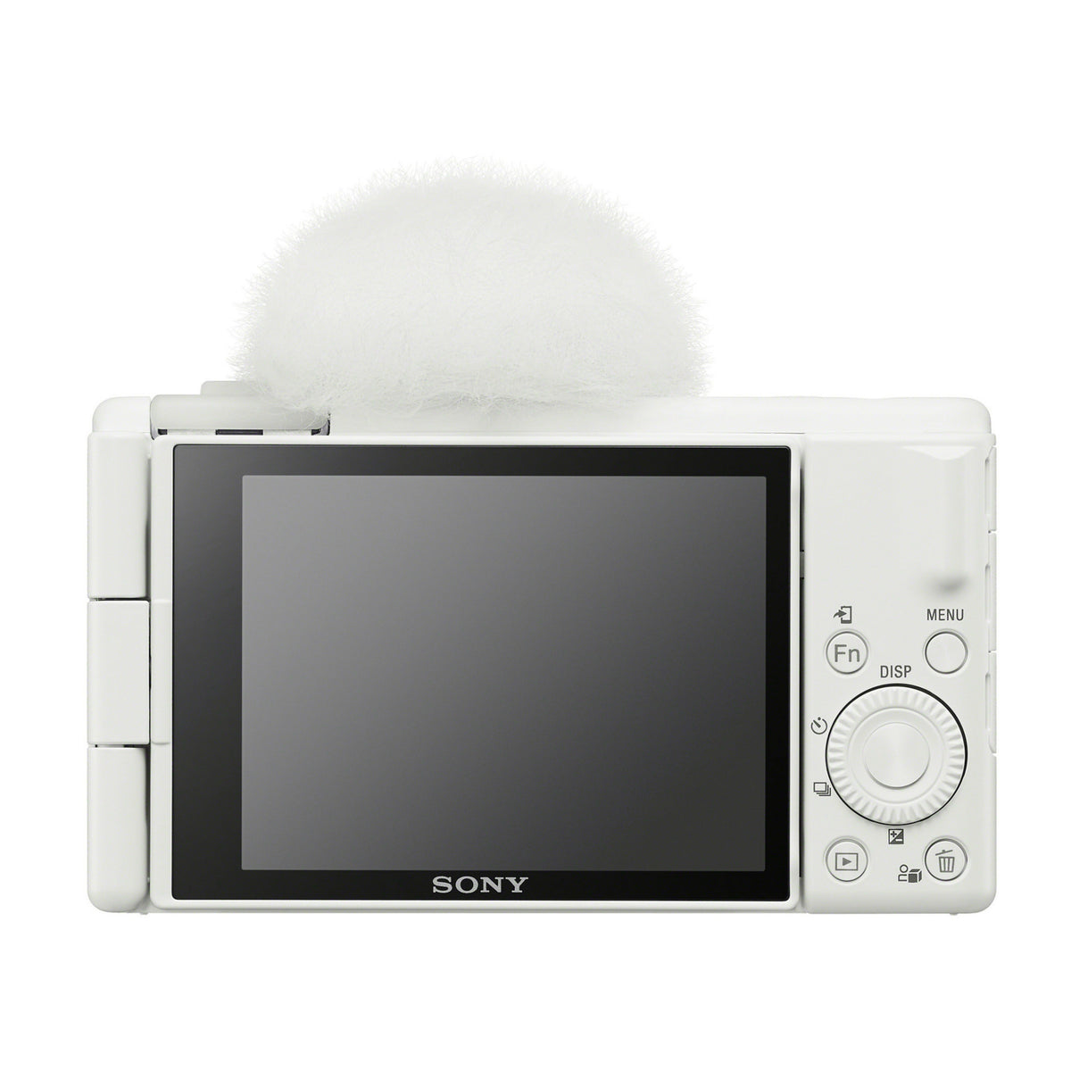 Sony ZV-1F Vlog Camera for Content Creators and Vloggers (White) (Open Box)