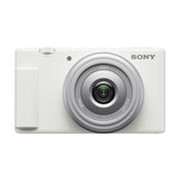 Sony ZV-1F Vlog Camera for Content Creators and Vloggers (White)