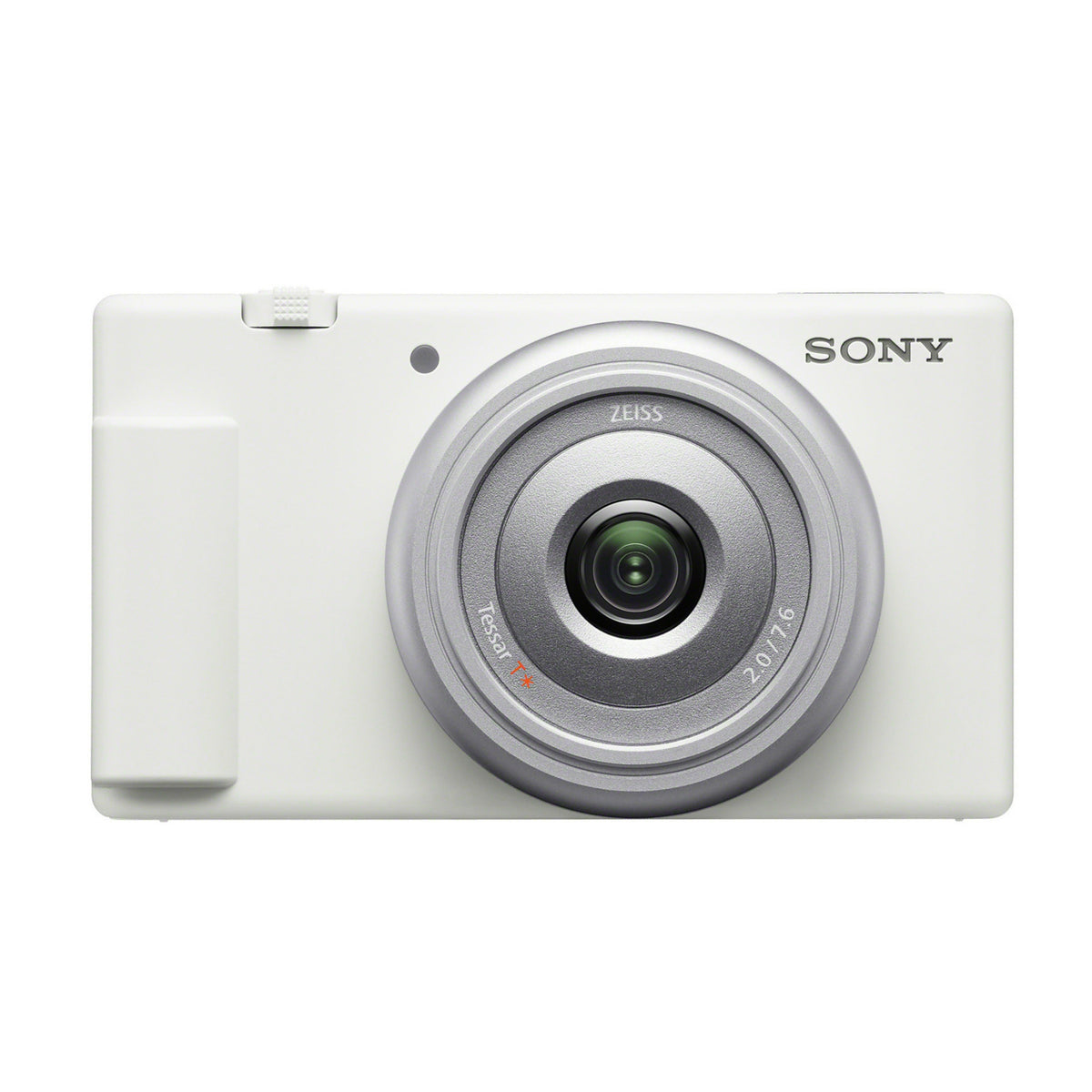 Sony ZV-1F Vlog Camera for Content Creators and Vloggers (White) (Open Box)