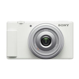 Sony ZV-1F Vlog Camera for Content Creators and Vloggers (White) (Open Box)