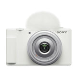 Sony ZV-1F Vlog Camera for Content Creators and Vloggers (White) (Open Box)