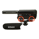 Panasonic LUMIX G7 Mirrorless Camera with 14-42mm Lens and Koah Microphone Bundle