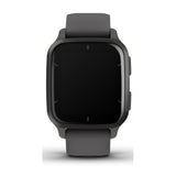 Garmin Venu SQ 2 -Smartwatch (Slate) Bundle with 12-Ounce Stainless Steel Tumbler