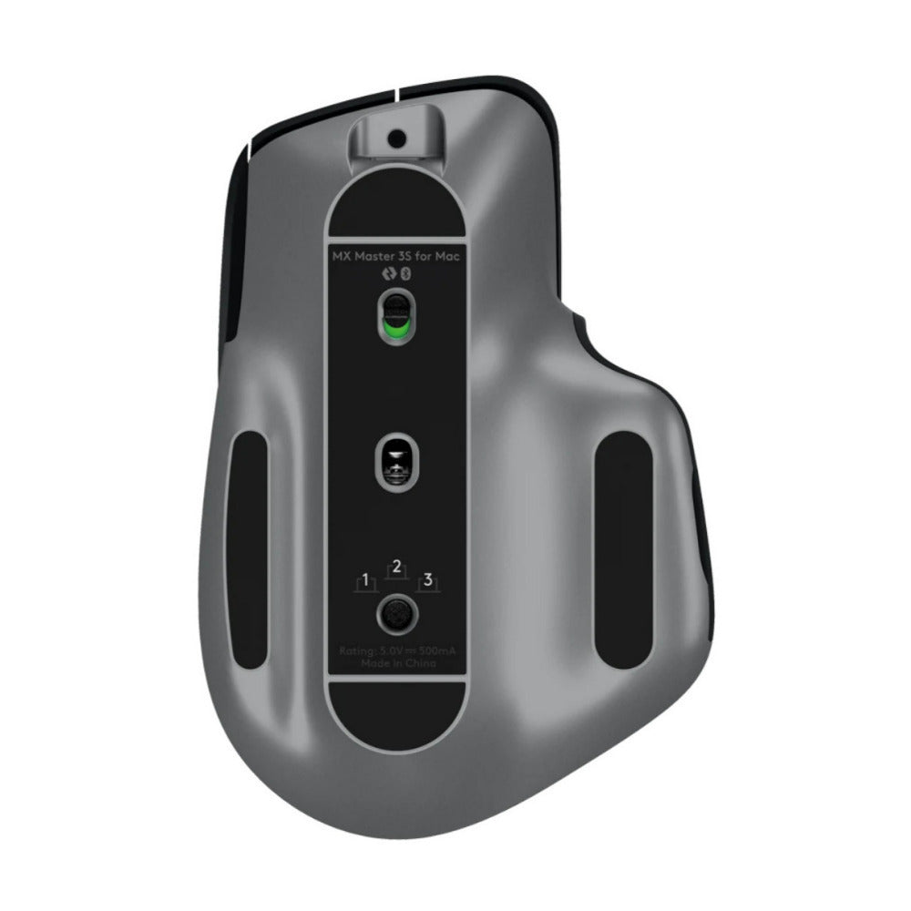 Logitech MX Master 3S Wireless Mouse for Mac 8K DPI Tracking and Multi Mac Connectivity (Space Gray)
