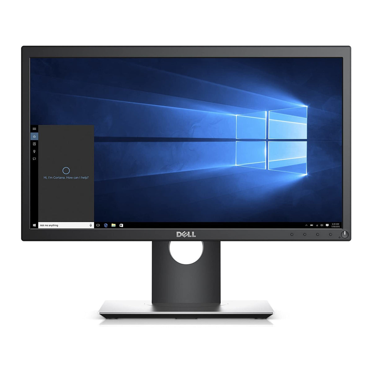 Dell P2217H Monitor, 21.5" Full HD IPS, DP/HDMI/VGA, USB Hub (Certified Refurbished)