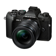 OM SYSTEM OM-5 Mirrorless Camera with 12-45mm Lens (Black)