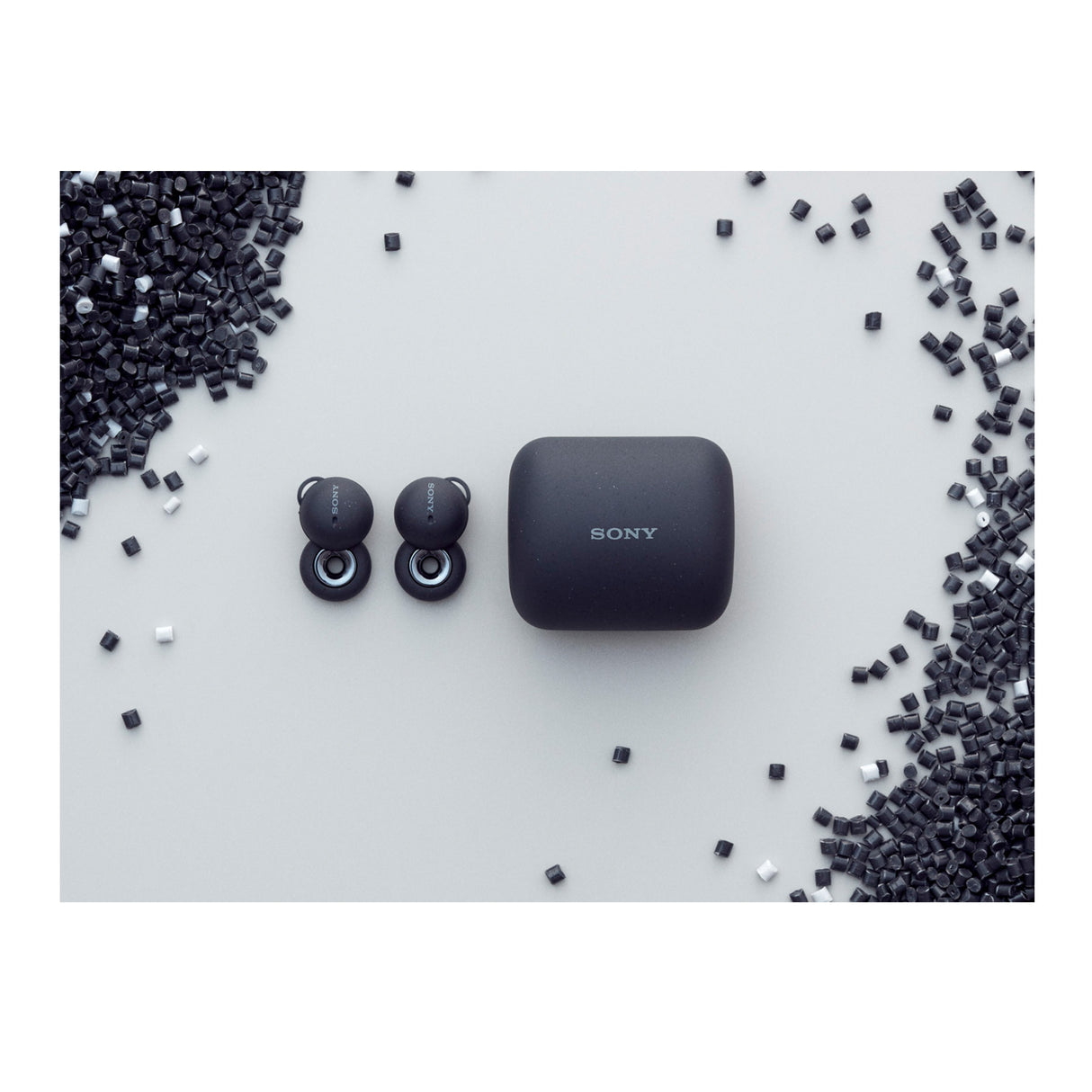 Sony LinkBuds UC Truly Wireless Earbuds for Microsoft Teams (Dark Gray)