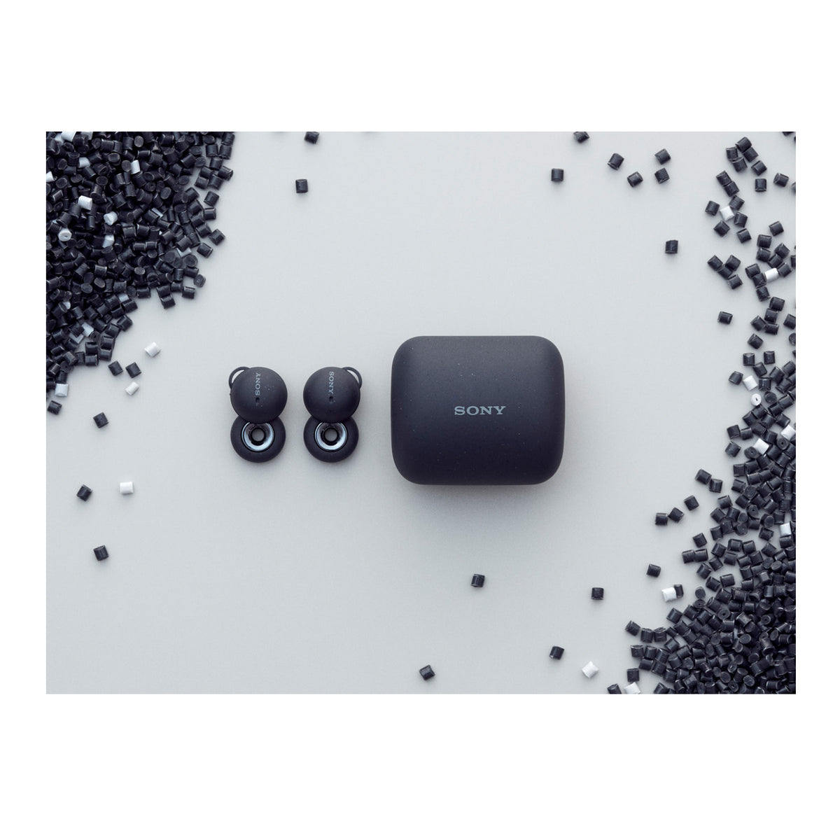 Sony LinkBuds UC Truly Wireless Earbuds for Microsoft Teams (Dark Gray) (Open Box)