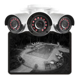 Lorex 1080p 8-Channel 1TB Wired DVR System with 4 Cameras