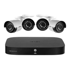 Lorex 1080p 8-Channel 1TB Wired DVR System with 4 Cameras